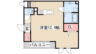 AQUILA上筒井の物件間取画像